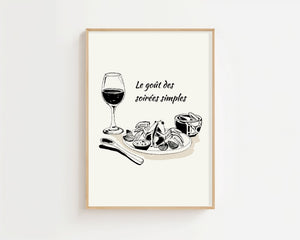 Simple Soirées Plakat - 21 x 29.7 cm - Nellastore