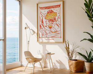 Simply Delicious Afternoon Plakat - 21 x 29.7 cm - Nellastore