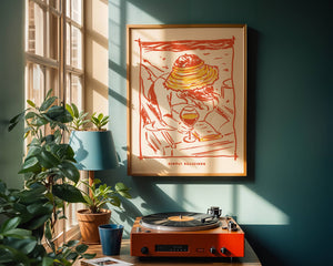 Simply Delicious Afternoon Plakat - 21 x 29.7 cm - Nellastore