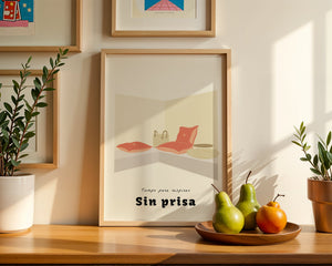 Sin Prisa Nook Plakat - 21 x 29.7 cm - Nellastore