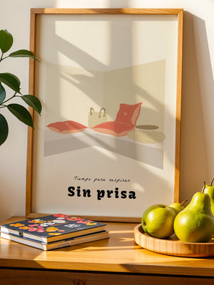 Sin Prisa Nook Plakat - 21 x 29.7 cm - Nellastore