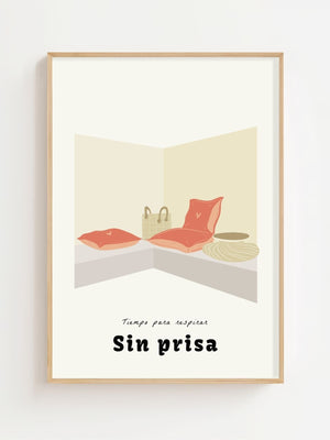 Sin Prisa Nook Plakat - 21 x 29.7 cm - Nellastore