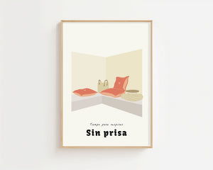 Sin Prisa Nook Plakat - 21 x 29.7 cm - Nellastore