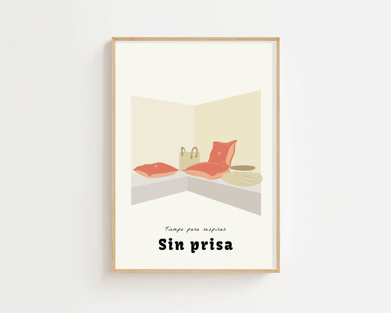 Sin Prisa Nook Plakat - 21 x 29.7 cm - Nellastore