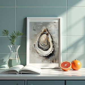 Single Oyster Plakat - 21 x 29.7 cm (A4) - Nellastore