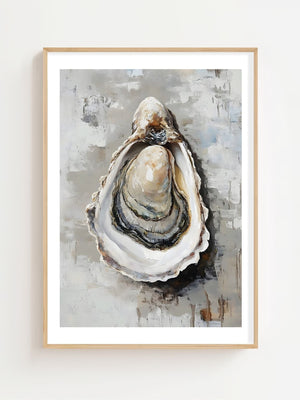 Single Oyster Plakat - 21 x 29.7 cm (A4) - Nellastore