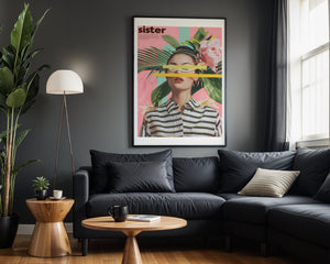 Sister Plakat - 21 x 29.7 cm (A4) - Nellastore