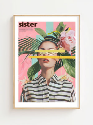 Sister Plakat - 21 x 29.7 cm (A4) - Nellastore
