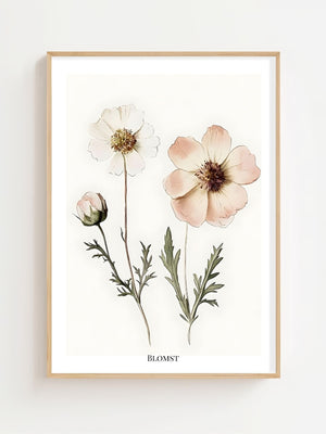 Soft Blossom Study Plakat - 21 x 29.7 cm (A4) - Nellastore