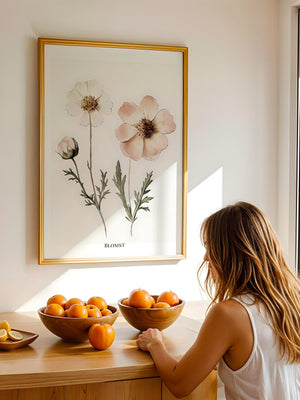 Soft Blossom Study Plakat - 21 x 29.7 cm (A4) - Nellastore