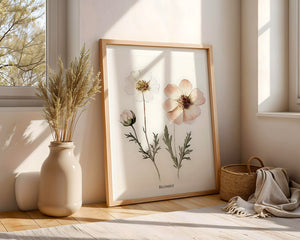 Soft Blossom Study Plakat - 21 x 29.7 cm (A4) - Nellastore