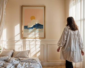 Soft Tide Morning Plakat - 21 x 29.7 cm - Nellastore