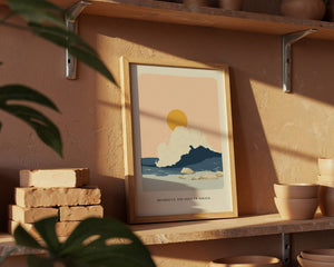 Soft Tide Morning Plakat - 21 x 29.7 cm - Nellastore