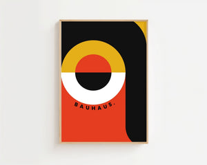 Solar Eye Bauhaus Plakat - 21 x 29.7 cm - Nellastore