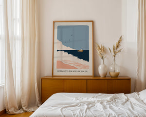 Sous Le Soleil Horizon Plakat - 21 x 29.7 cm (A4) - Nellastore