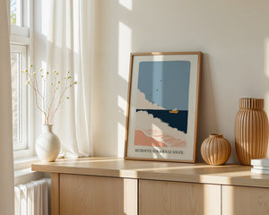 Sous Le Soleil Horizon Plakat - 21 x 29.7 cm (A4) - Nellastore