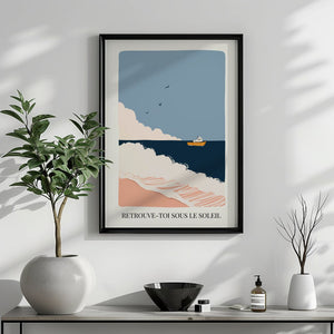 Sous Le Soleil Horizon Plakat - 21 x 29.7 cm (A4) - Nellastore