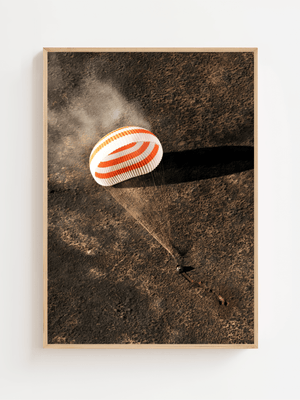 Soyuz Landing Plakat - 21 x 29.7 cm (A4) - Nellastore