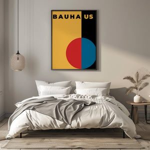 Split Orbit Bauhaus Plakat - 21 x 29.7 cm - Nellastore