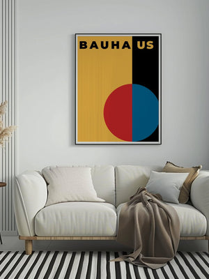 Split Orbit Bauhaus Plakat - 21 x 29.7 cm - Nellastore