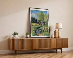 Spring Meadow Plakat - 21 x 29.7 cm (A4) - Nellastore