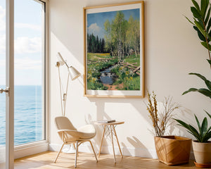 Spring Meadow Plakat - 21 x 29.7 cm (A4) - Nellastore