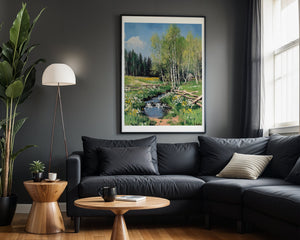 Spring Meadow Plakat - 21 x 29.7 cm (A4) - Nellastore