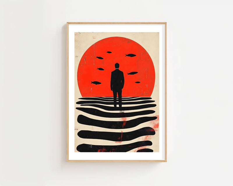 Standing Apart Plakat - 21 x 29.7 cm (A4) - Nellastore