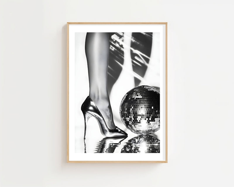 Stiletto Disco Plakat - 21 x 29.7 cm (A4) - Nellastore