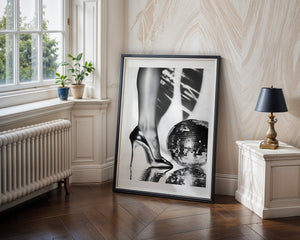 Stiletto Disco Plakat - 21 x 29.7 cm (A4) - Nellastore