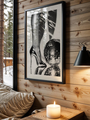 Stiletto Disco Plakat - 21 x 29.7 cm (A4) - Nellastore