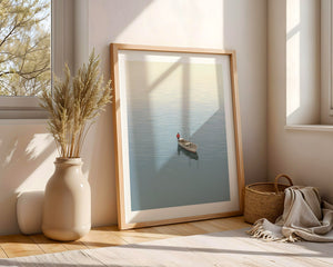 Stillness On The Water Plakat - 21 x 29.7 cm (A4) - Nellastore