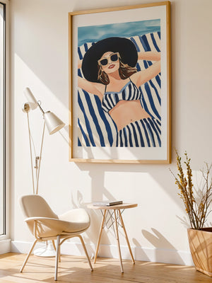 Sun Kissed Plakat - 21 x 29.7 cm (A4) - Nellastore