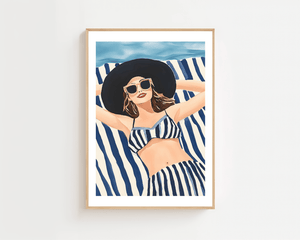 Sun Kissed Plakat - 21 x 29.7 cm (A4) - Nellastore