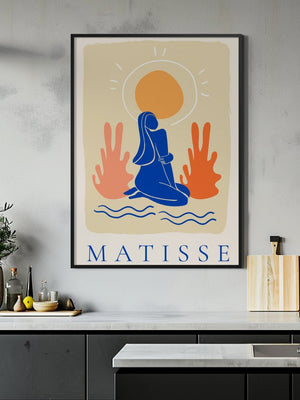 Sun Prayer Matisse Plakat - 21 x 29.7 cm - Nellastore