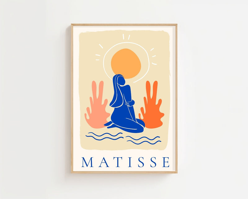 Sun Prayer Matisse Plakat - 21 x 29.7 cm - Nellastore