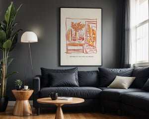 Sunlit Corner Plakat - 21 x 29.7 cm - Nellastore