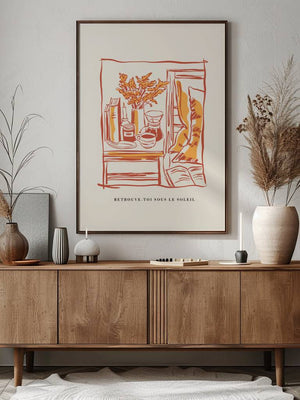Sunlit Corner Plakat - 21 x 29.7 cm - Nellastore
