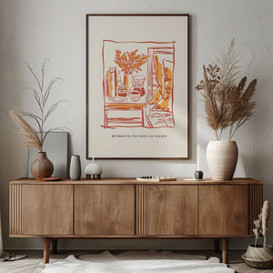 Sunlit Corner Plakat - 21 x 29.7 cm - Nellastore