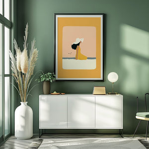 Sunlit Silence Plakat - 21 x 29.7 cm (A4) - Nellastore