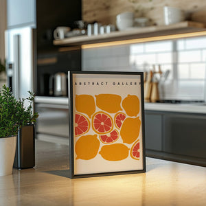 Sunny Citrus Gallery Plakat - 21 x 29.7 cm - Nellastore