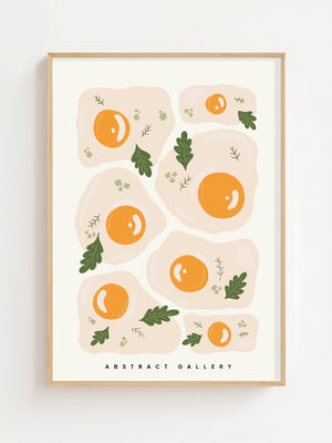 Sunny Egg Board Plakat - 21 x 29.7 cm - Nellastore