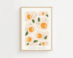 Sunny Egg Board Plakat - 21 x 29.7 cm - Nellastore