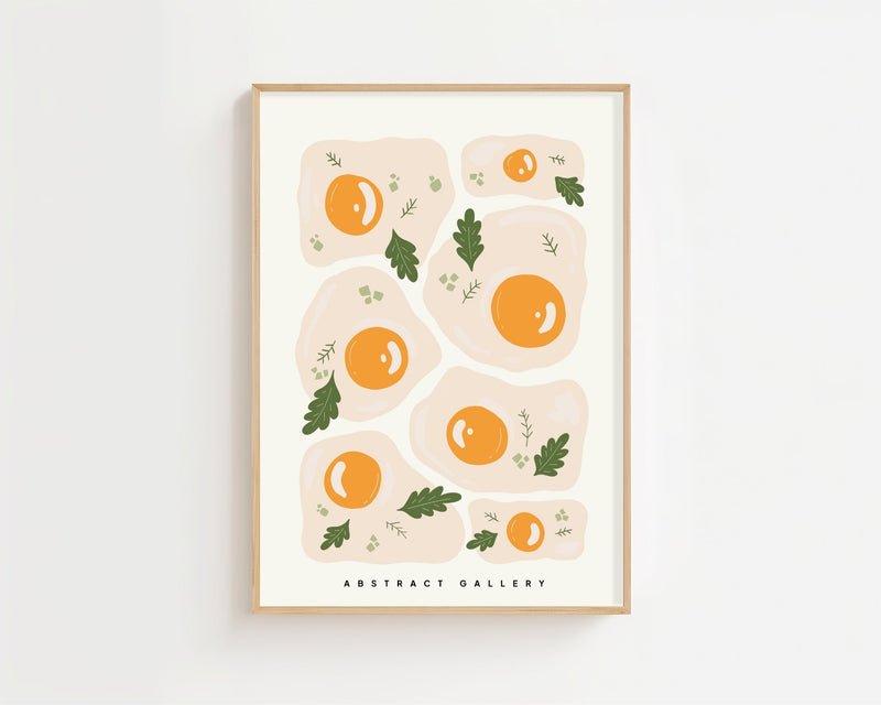 Sunny Egg Board Plakat - 21 x 29.7 cm - Nellastore