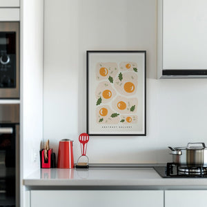 Sunny Egg Board Plakat - 21 x 29.7 cm - Nellastore