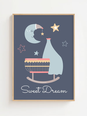 Sweet Dream Plakat - 21 x 29.7 cm (A4) - Nellastore