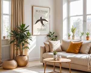 Swooping Bird Figure Plakat - 21 x 29.7 cm (A4) - Nellastore