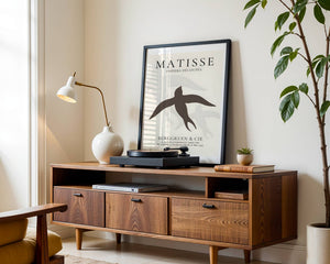 Swooping Bird Figure Plakat - 21 x 29.7 cm (A4) - Nellastore
