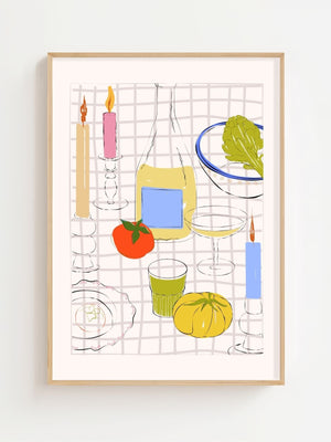 Table Setting Stories Plakat - 21 x 29.7 cm - Nellastore