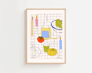 Table Setting Stories Plakat - 21 x 29.7 cm - Nellastore